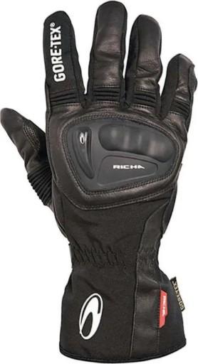 Мотоциклетні рукавички RICHA HURRICANE GORE-TEX чорні XXXL