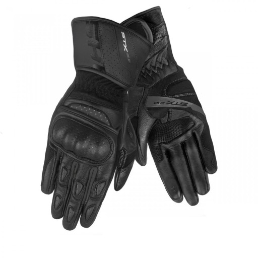 SHIMA STX 2.0 черные перчатки для езды на мотоцикле