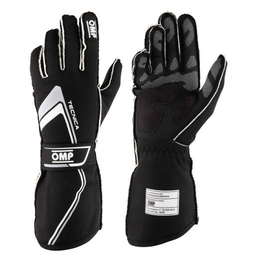 Перчатки OMP TECNICA Black XL FIA 8856-2018