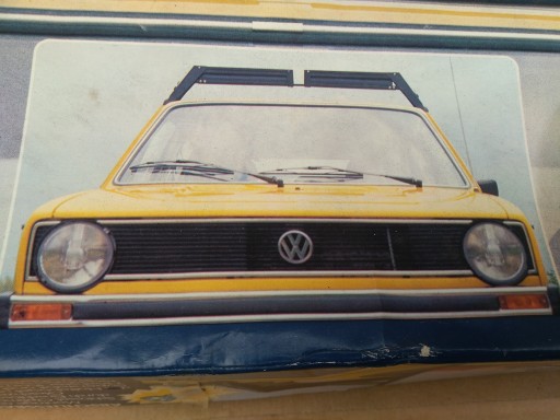 123 - Рейлінги на даху Golf 1 або Mercedes 126 VINTAGE