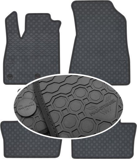 Renault Austral 2022 р.в Гумовий килимок PrimeLiner - Чорний