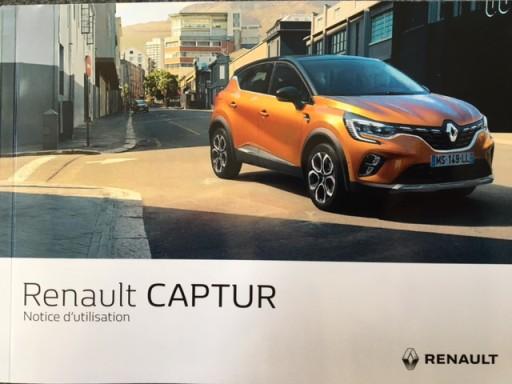 Renault CAPTUR II Французская сервисная книжка, руководство по эксплуатации Франция