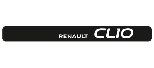 Renault Clio 2020 защитные наклейки на пороги