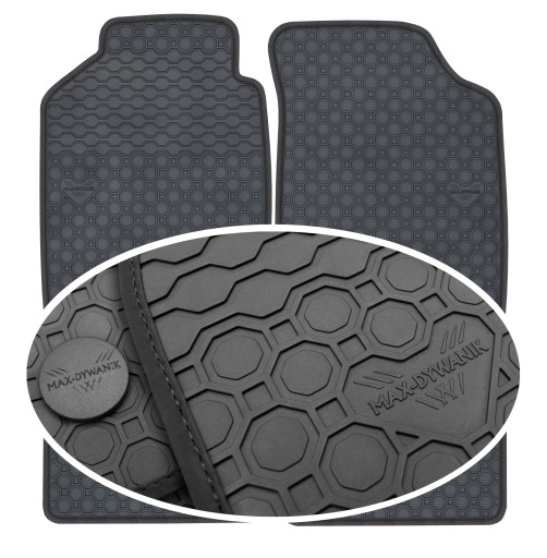 Килимки гумові Renault Clio II 1998-2001 PrimeLiner - Чорні