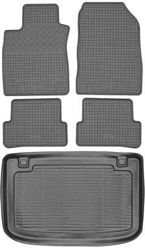 Renault Clio IV Hatchback 12-19 SET - Коврики + коврик в багажник