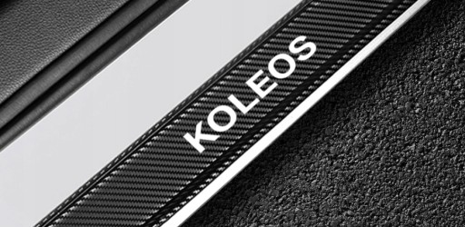 Renault KOLEOS захисні наклейки на пороги 4 шт.