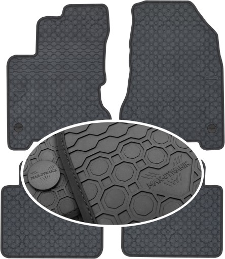 Renault Koleos I 2008-2016 Коврики резиновые PrimeLiner - Черный