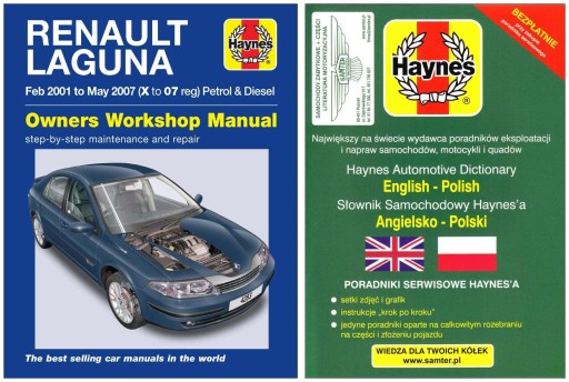 Renault Laguna 2 (2001-2007) руководство по ремонту Haynes + бесплатно 24h