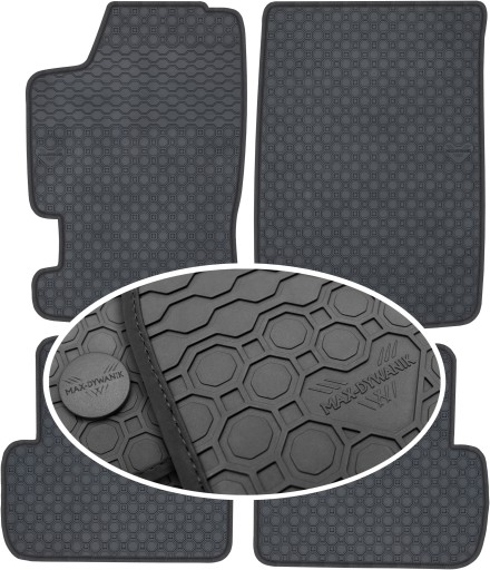 Renault Laguna I 1994-1997 Резиновые коврики PrimeLiner - Черный