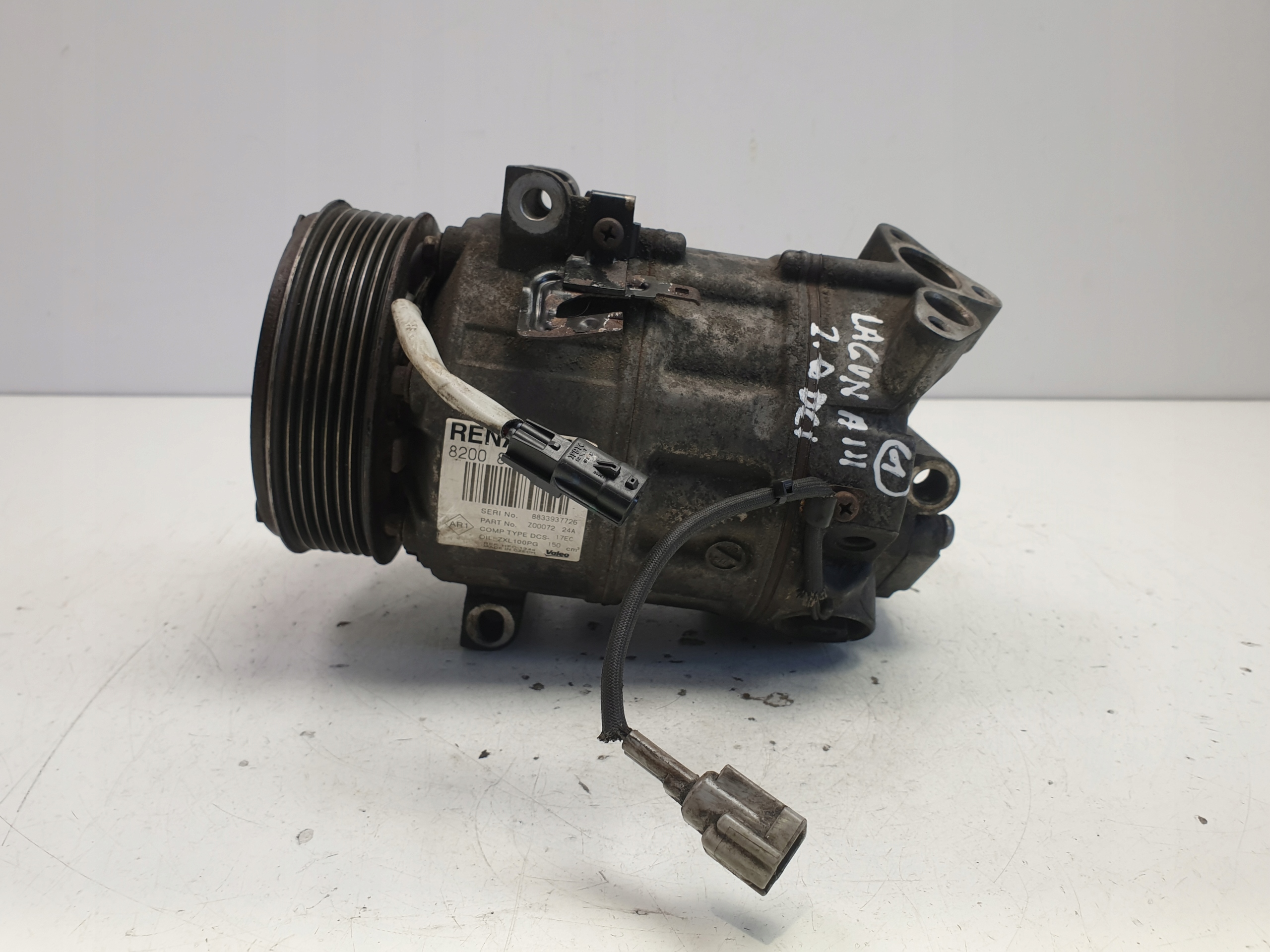 8200890987 - Renault Laguna III 2.0 dCi компресор кондиціонера