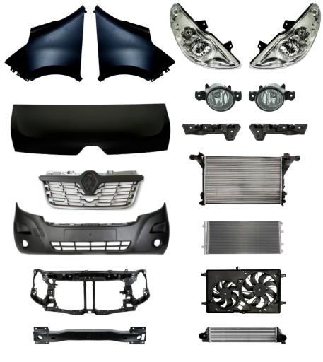 1982 - Renault Master 14- Ремень бампера, капот, крыло, КОМПЛЕКТ ДЕТАЛЕЙ