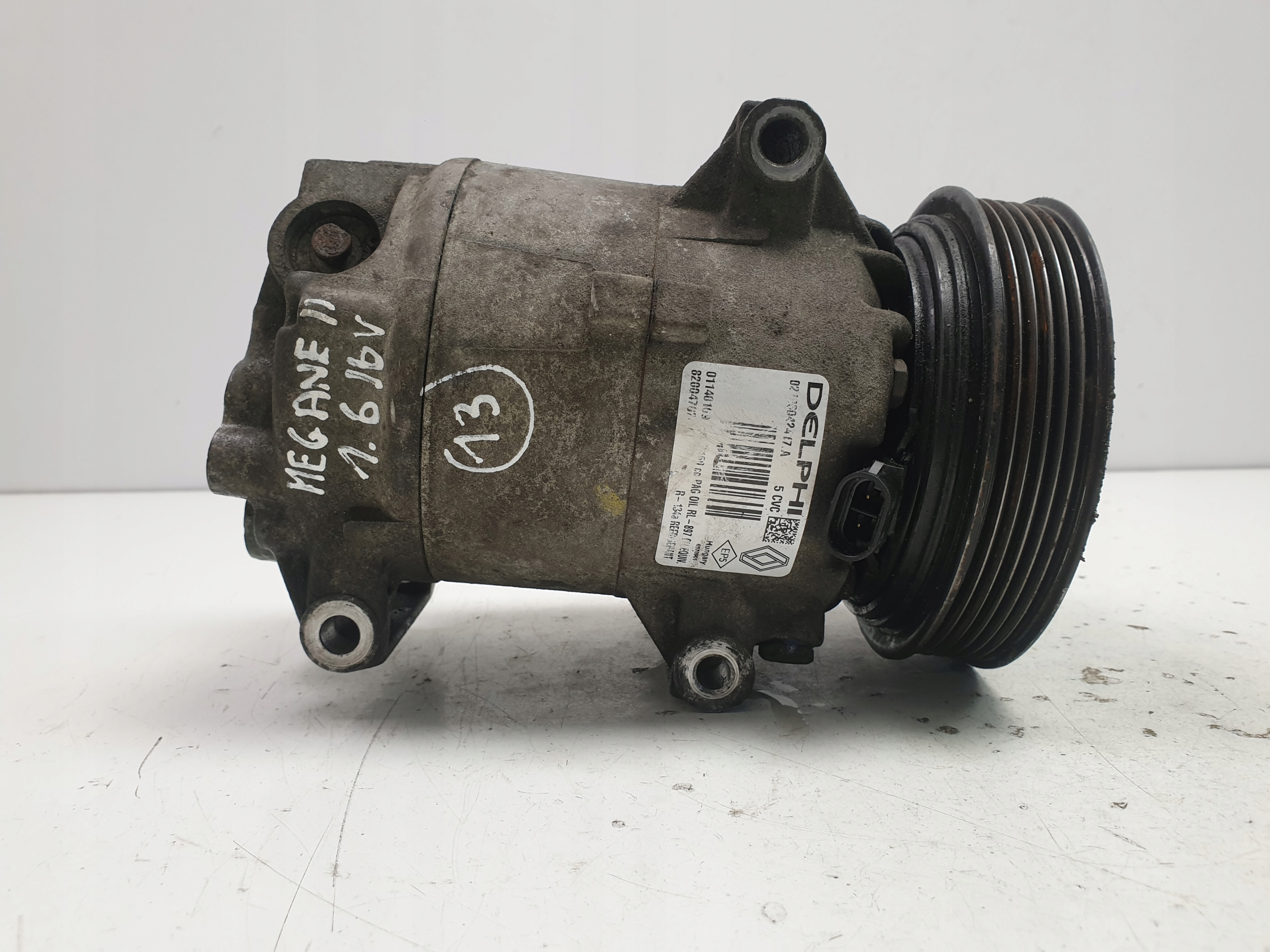 Renault Megane II 1.6 16V компрессор кондиционера