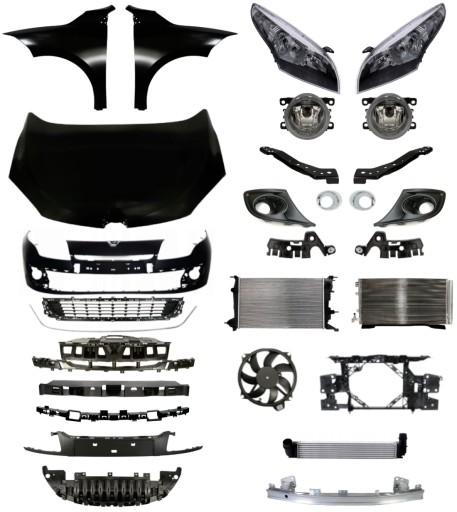 5 - Renault Megane III Lift 12-13 Накладка на бампер капот