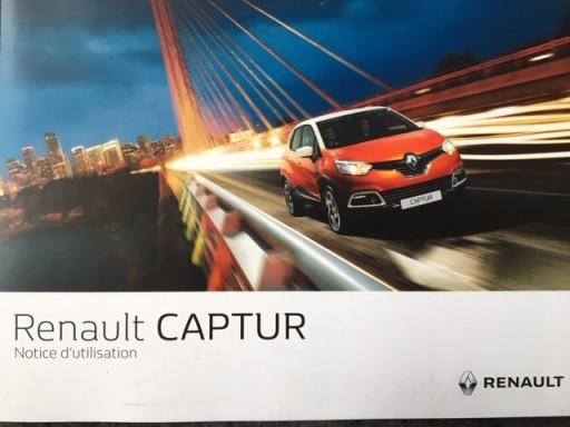 Французская сервисная книжка Renault Captur 2013-17 гг.