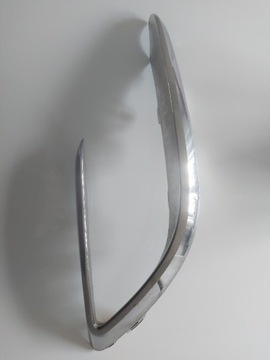 Renault хромированная накладка на бампер левый 092943