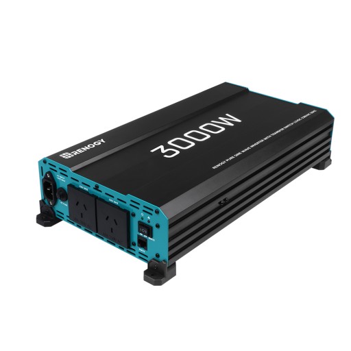 Інвертор синусоїдальної хвилі Renogy 3000 Вт від 12 В до 230 В/240 В після повернення
