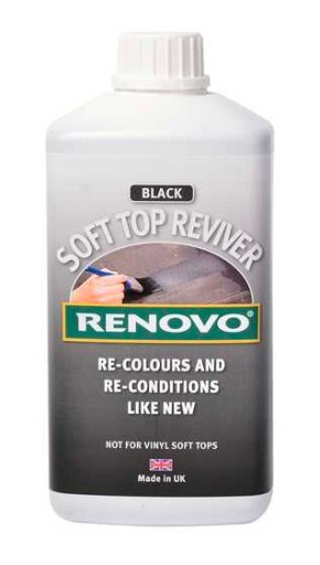 Renovo Soft Top Reviver Black-фарба для даху Cabrio Black 500ml