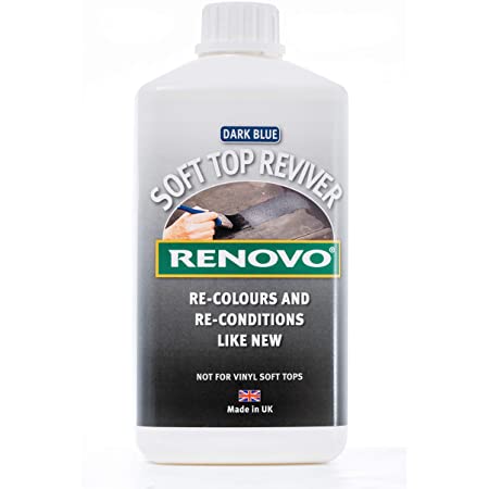 Renovo Soft Top Reviver Blue краска для материала крыши кабриолет гранат 1л