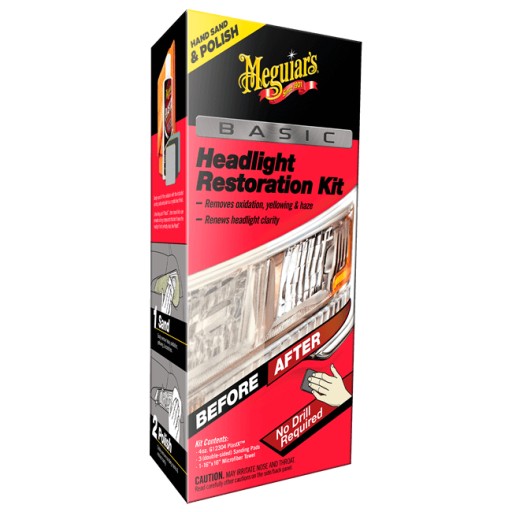 Ремонт фар Meguiars Basic Headlight
