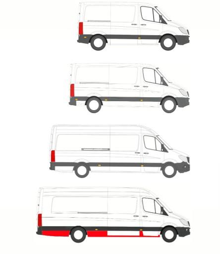 506542L4ZP - Ремкомплект Лади / лади Sprinter 906 / Crafter 06-18 версія Maxi L4 Права