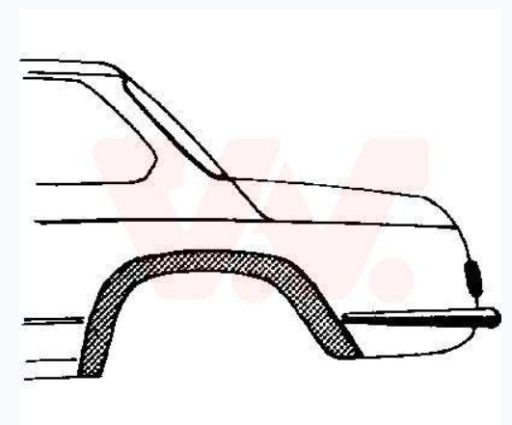 0602.45 - Ремонт крыла л BMW E6 E10
