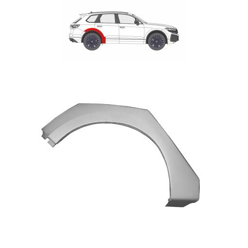 Autobig-15119 - Ремонт заднего крыла HONDA FR-V 05-09 P