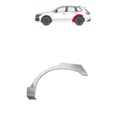 Autobig-14901 - Ремонт заднего крыла HYUNDAI SANTA FE 01-06 L
