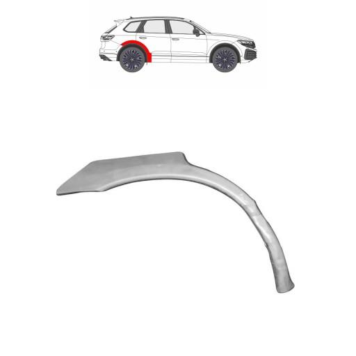 Autobig-13772 - Ремонт заднього крила SUBARU FORESTER 02-08 P