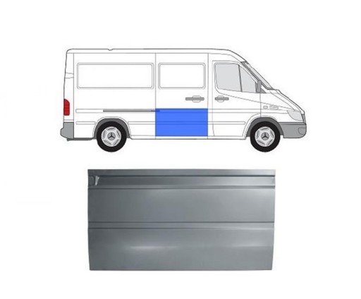 PBZ88019A - Ремонт двери Volkswagen LT 96-06 высокая