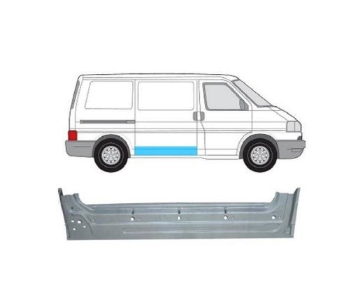 PVW88009A - Ремонт дверей Volkswagen Transporter T4 90 -