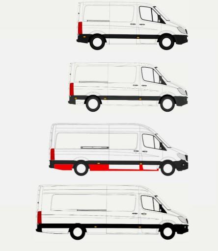 506542L3ZP - Ремкомплект / лади Sprinter 906 / Crafter 06-17 Medium version L3 Right