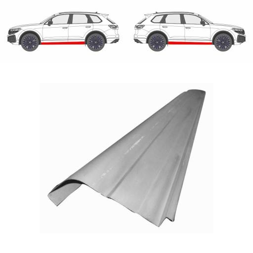 Autobig-14338 - Ремкомплект порогів MITSUBISHI LANCER 03-08 L=R