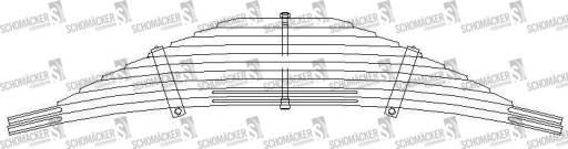 90169000 1398987 - Пружина Scania Schomäcker 90169000, O.E. 1398987