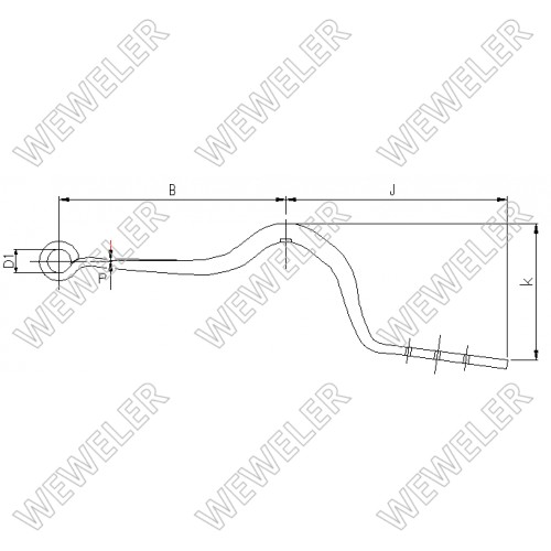 017456 - Пружина Schmitz Weweler F001A037KG75, O.E. 017456