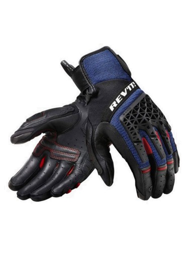 Rev'it Sand 4 BLK / BLUE чоловічі мотоциклетні рукавички