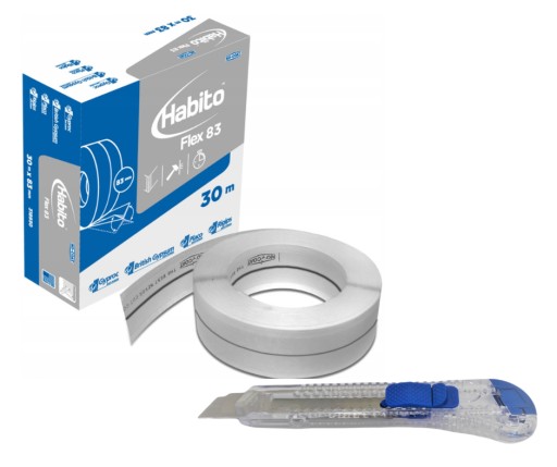 Лента угловая Rigips HABITO No-Coat 83х30 мм + НОЖ