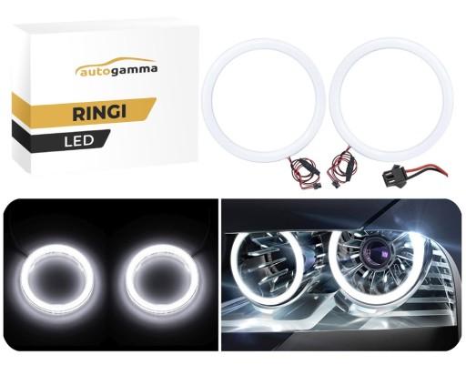 Светодиодные кольца COTTON SMD 75 мм дневные ходовые огни 2 шт.