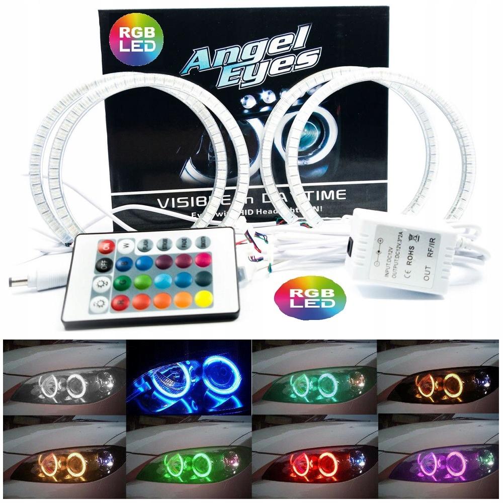 RGB светодиодные кольца для BMW E36 E38 E39 E46 цветной + пульт