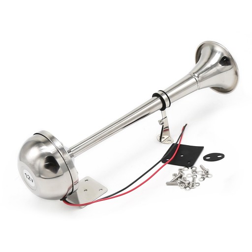 Однотрубный звуковой сигнал Пневматический звуковой сигнал для лодки 12В