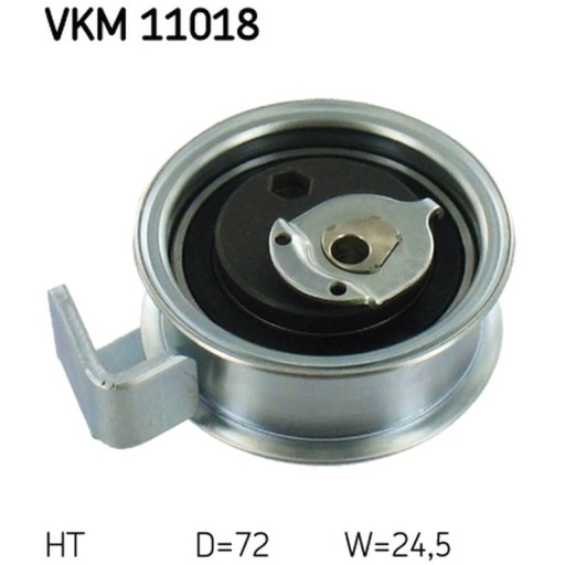Натяжний ролик, ремінь ГРМ SKF VKM 11018