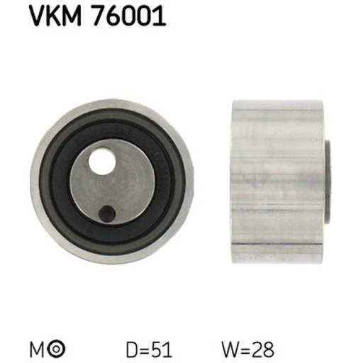 VKM 76001 - Натяжной ролик, ремень ГРМ SKF VKM 76001