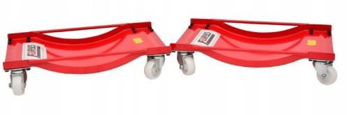 Маневровые ролики для автомобилей под колеса 2x450kg тележки