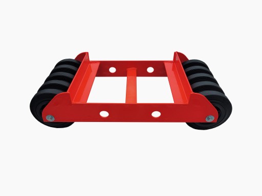 Транспортировочные ролики под световым порогом сломанного колеса CZ2B Красная сервисная тележка