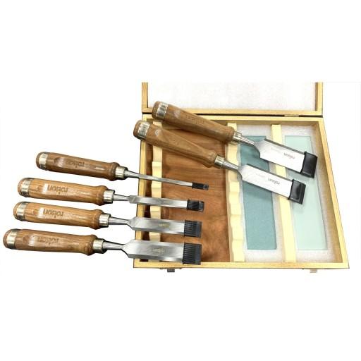 Rolson 56150 8 шт., долото по дереву и набор.