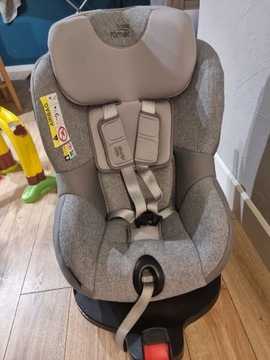 Romer Britax DUALFIX M i-SIZE BR СТУЛ Серый Меланж 360 градусов