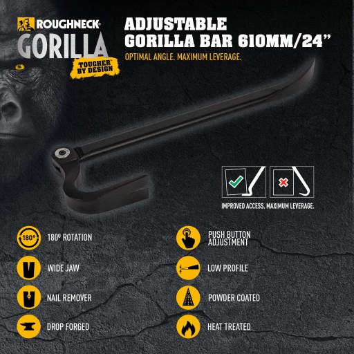 Регульоване вудилище Roughneck Gorilla ROU64417