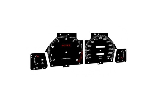 Циферблаты счетчика Rover 214 MoMan INDIGLO