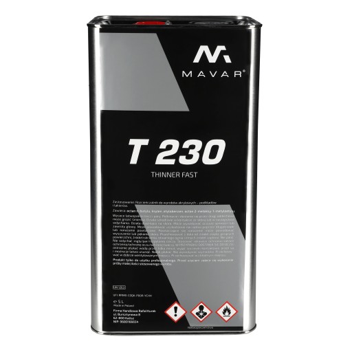 Mavar T230 акриловий розчинник швидкий 5л