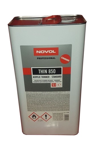 Акриловый растворитель Novol THIN 850 5l