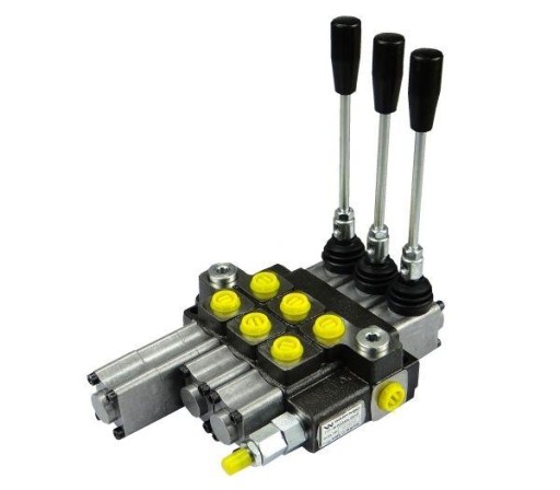 ROZ40L/3X1P - Гидрораспределитель 3-секционный, максимальный расход 40 л, 1-секционная плавающая секция Wa